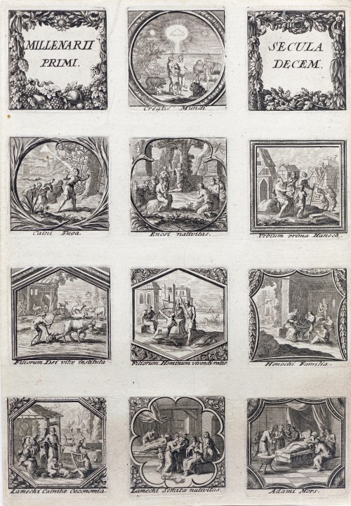Millenarii primi, wyd. Norymberga, 1697 r., Christoph Weigel