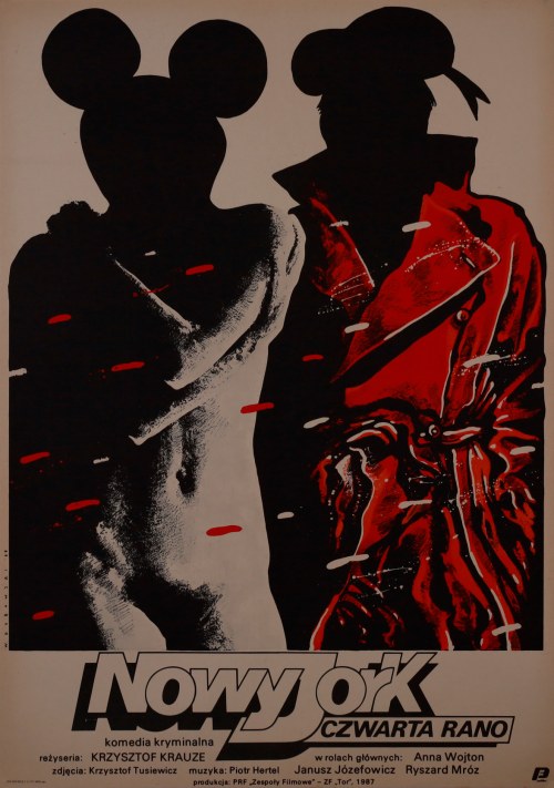 Nowy Jork, czwarta rano, 1988, Witold Dybowski