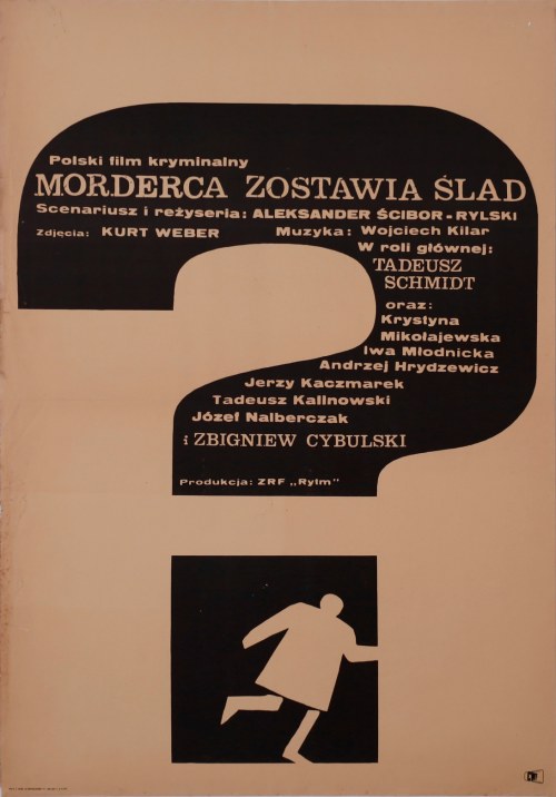 Morderca zostawia ślad, 1967, Maciej Hibner