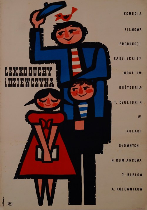 Lekkoduchy i dziewczyna, 1960, Maciej Hibner