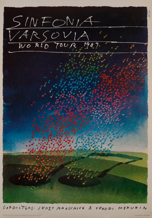 Sinfonia Varsovia World Tour, 1987, Saul Bass