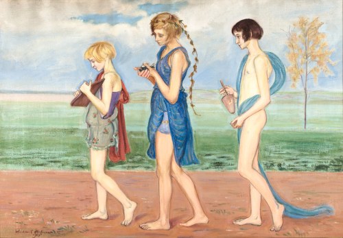 Pożegnanie jaskółki, 1927, Wlastimil Hofman