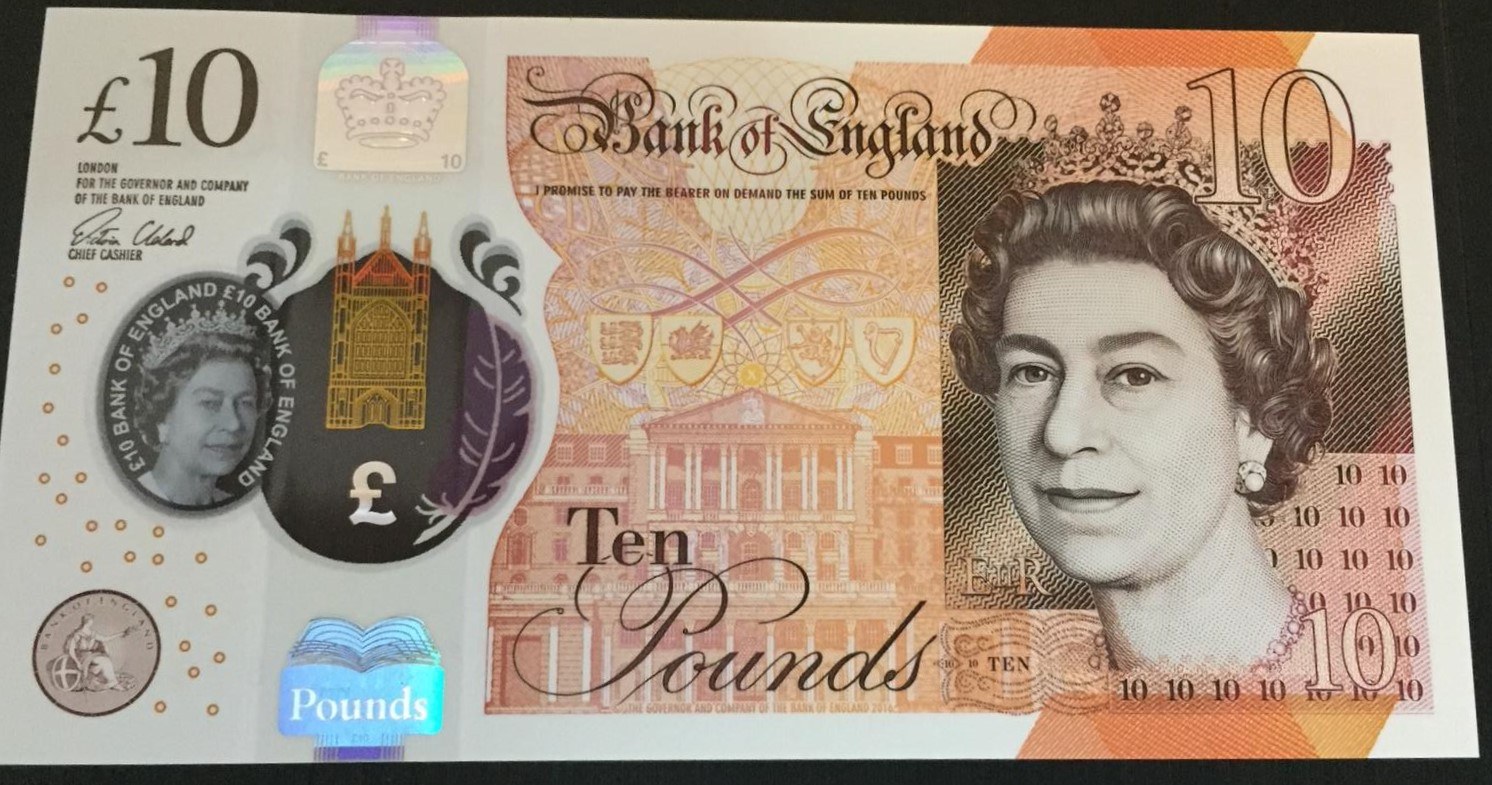 5 фунтов стерлингов в рублях. 10 Фунтов Джейн Остин. Банкнота 10 фунтов. Банкноты Великобритании. Фунт стерлингов банкноты.