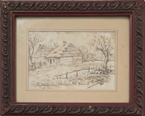 Chaty z Brzeska, 1905, Franciszek Przebindowski