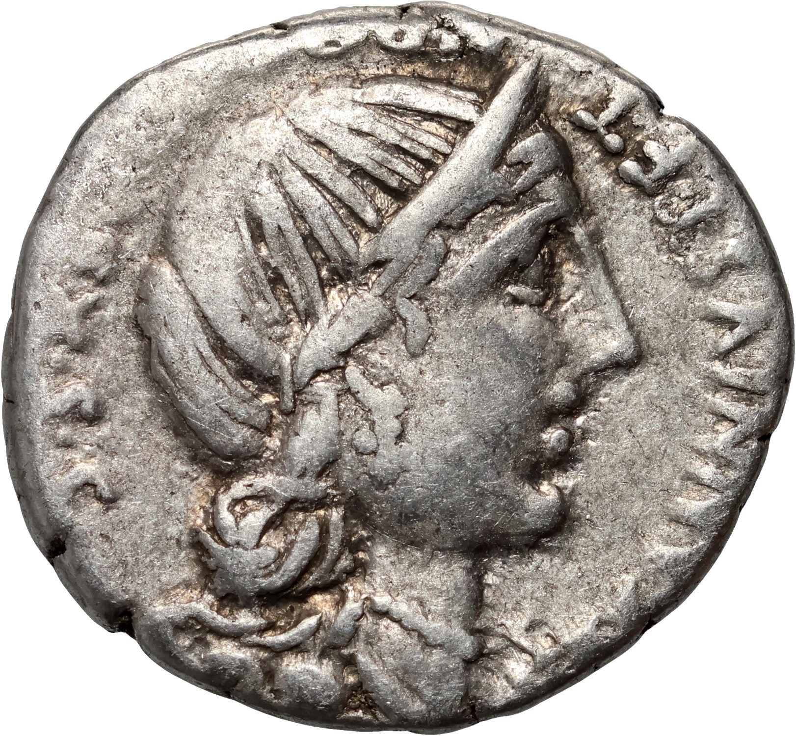 Roman Republic, C. Annius, C. Tarquitus 82-81 BC, Denarius, unspecified ...