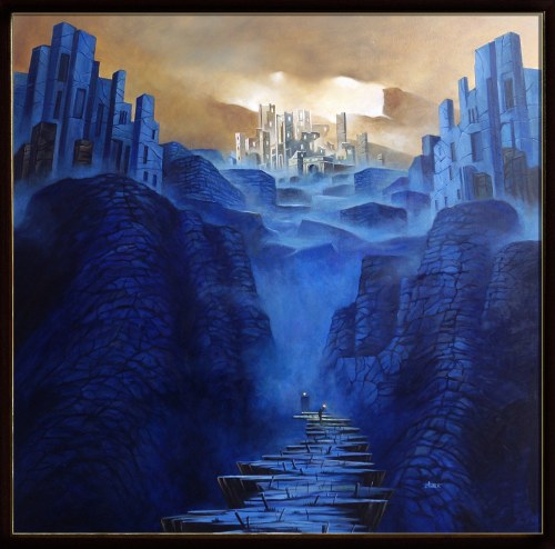 Tribute To Zdzisław Beksiński, 2025, Agnieszka Wilk