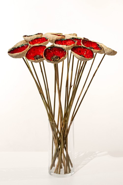 Maki - bukiet 20 szt., 2025, Kwiaty Ceramiczne