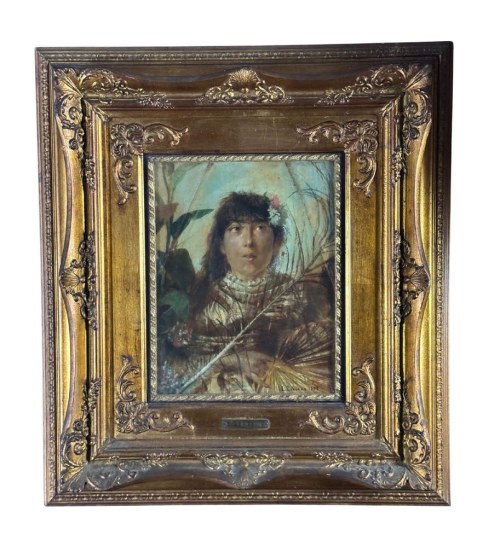Kobieta z dłonią - Ettore Cercone, Ettore Cercone
