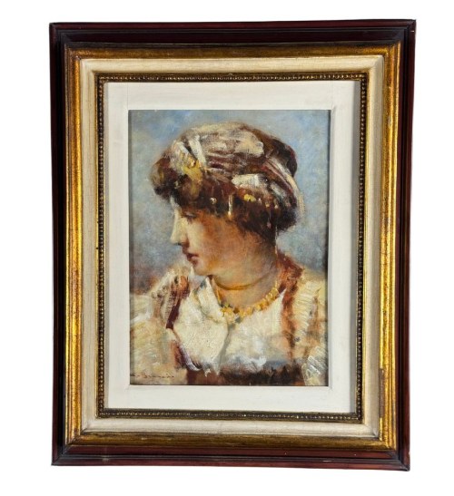 Profil kobiety - A. Brancaccio, A. Brancaccio