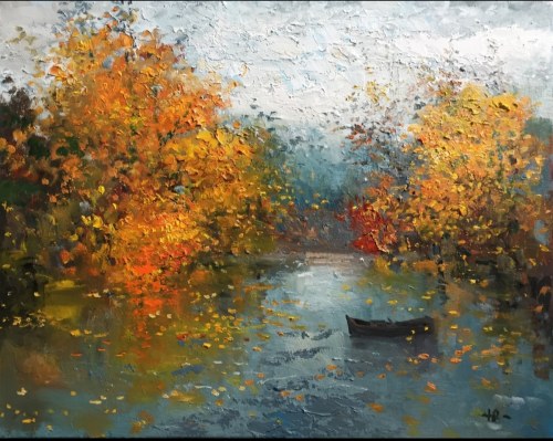 Landscape. Autumn, 2025, Tetiana Rusakova