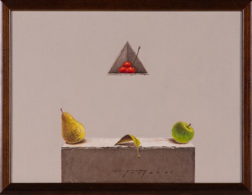 Martwa natura z piramidką, 2006, Jan Trojan