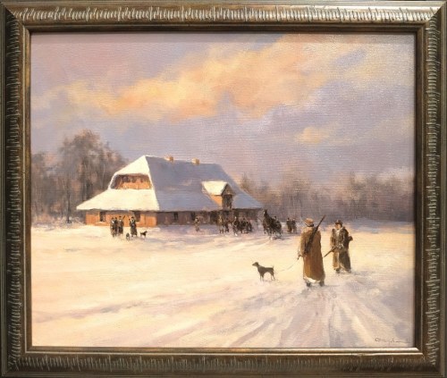 Scena myśliwska, Piotr Olbrychowski
