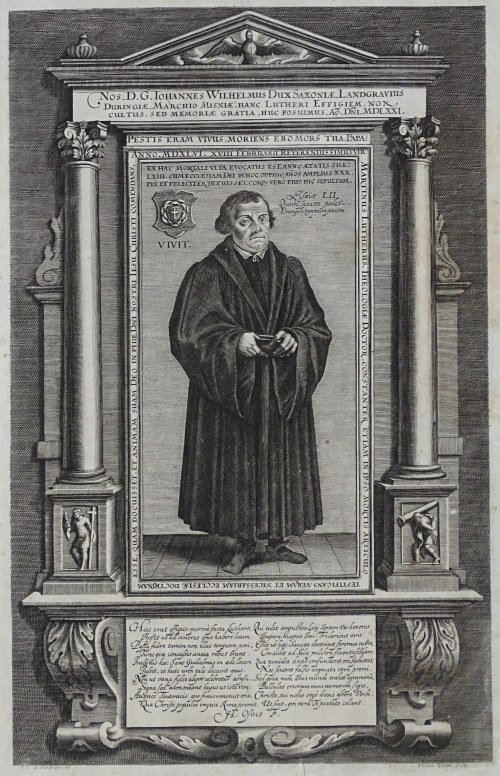 Kilian, Sandrart 1708, Marcin Luter