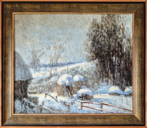 Zima w Piwnicznej, 1995, Dorota Falkowska-Adamiec