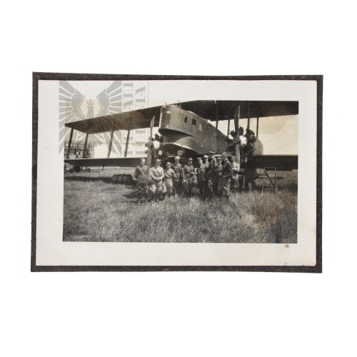 Szachownica, II RP Fotografia Samolotu Farman F.68 Goliath - Lotnictwo