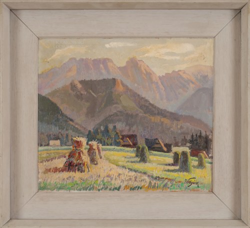 "Widok na Giewont", Franciszek Wójcik