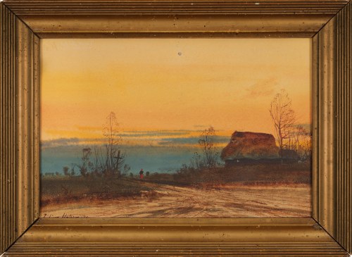 "O zachodzie słońca", Juliusz Holzmüller