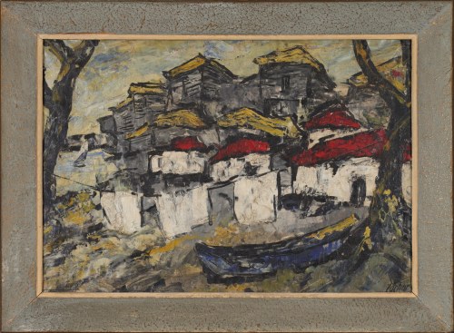 "Pejzaż z wybrzeża", Witold Zacharewicz