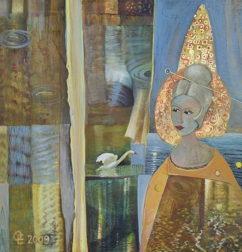 Błękitna Rapsodia, 2009, Elżbieta Grzybek
