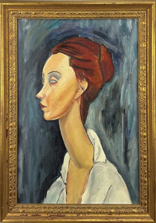 Portret Luni Czechowskiej (after), Amedeo Modigliani
