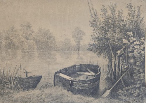 Jezioro, 1860, Eliza Elsner