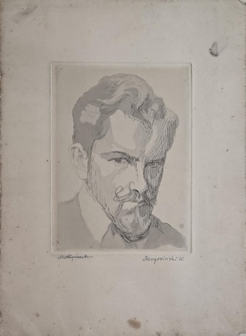 Autoportret, Witold Rzegociński