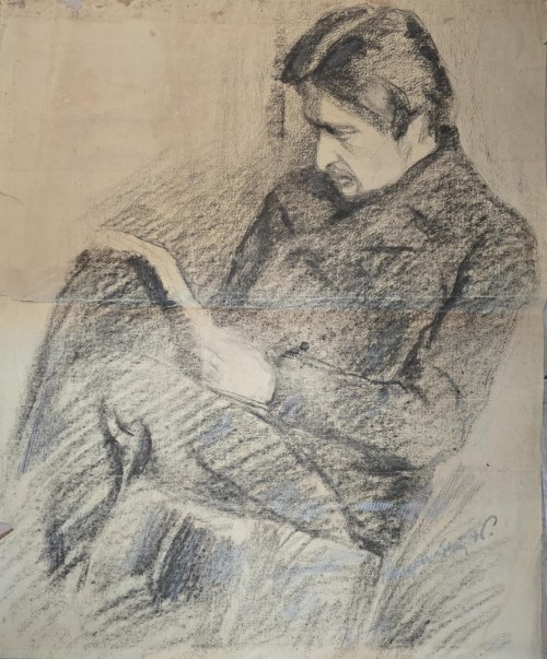 Czytający, Witold Rzegociński