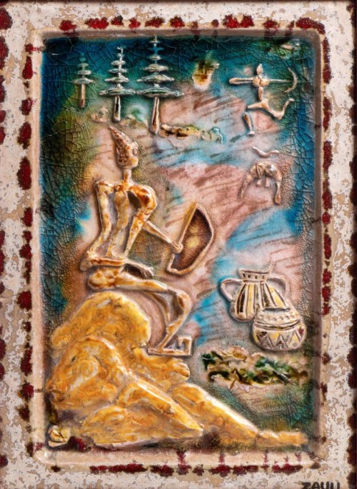Myśliwy w stanie spoczynku, Carlo Zauli