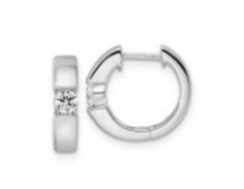 32 CT - 837 NAT, KOLCZYKI Z 18-KARATOWEGO ZŁOTA Z NATURALNYMI DIAMENTAMI 0