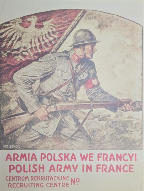 Armia polska we Francyi / Plakat patriotyczny, Władysław Teodor Benda