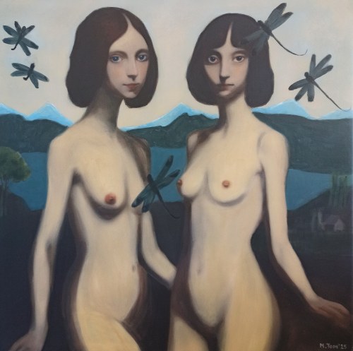 Nad Jeziorem Como, 2025, Magdalena Tomczewska