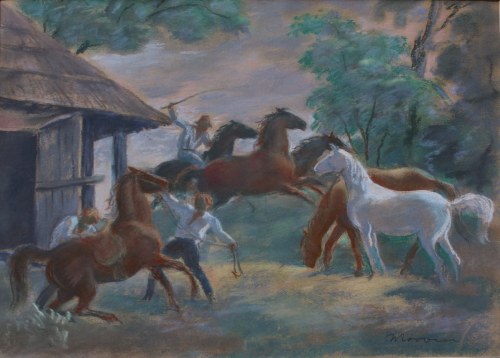 Wyprowadzanie koni, Wacław Borowski