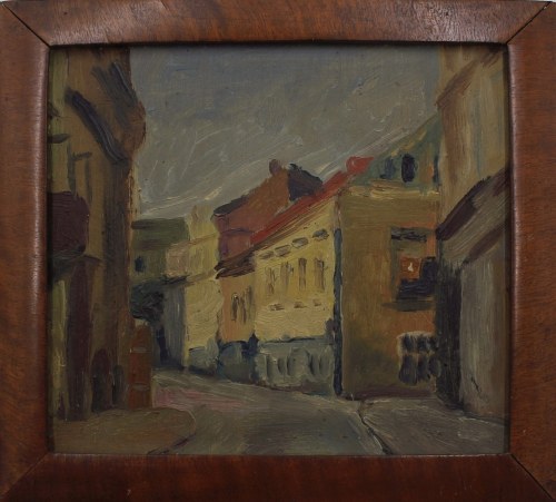 Ulica w Wilnie, ok. 1923, Adam Mściwujewski