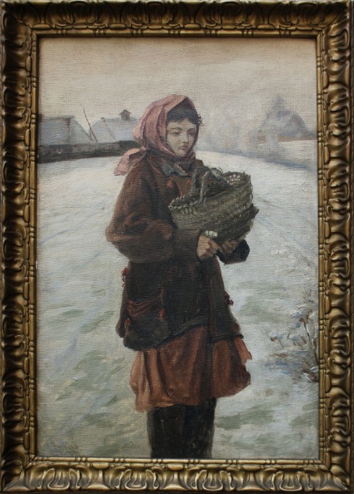 Hucułka z koszem, Henryk Priebe