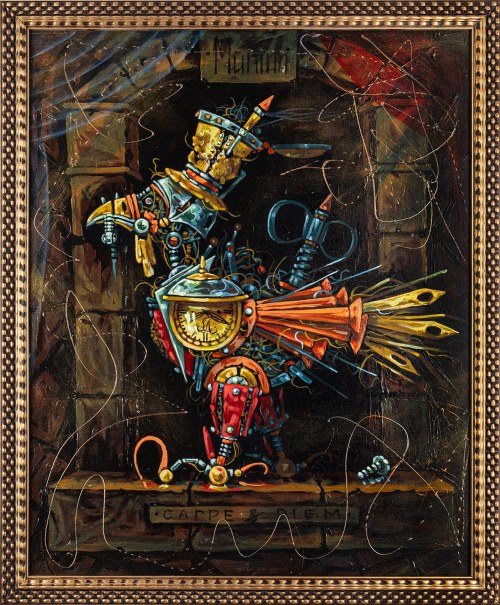 Carpe diem (Kruk), 2025, Andrzej Burzyński