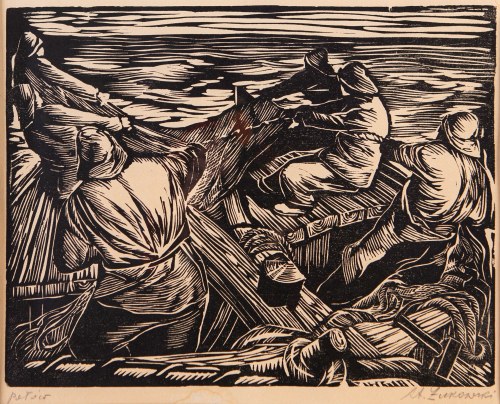Połów;, Stanisław Żukowski (1911-1983)