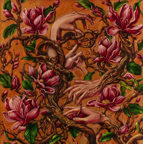 Magnolie, 2024, Marzena Ablewska-Lech