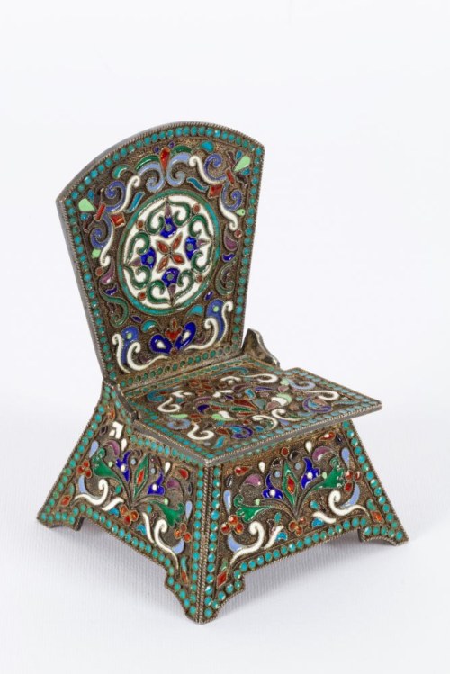 Srebrna solniczka - Moskwa, 1908-1927, Paweł Akimow Owczynnikow