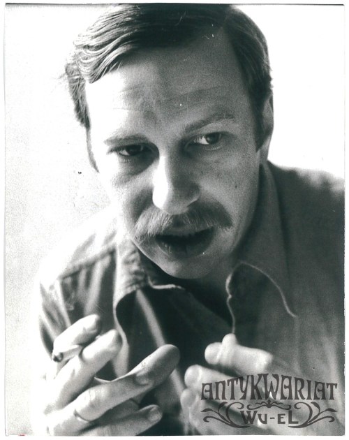 portret, fot. M. Sochor, lata 80., Jerzy Stuhr
