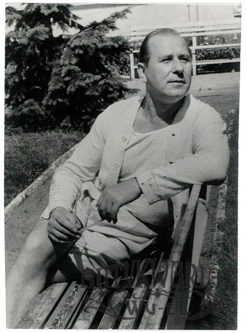 portret, fot. K. Przychodzki, lata 60., Kazimierz Wichniarz
