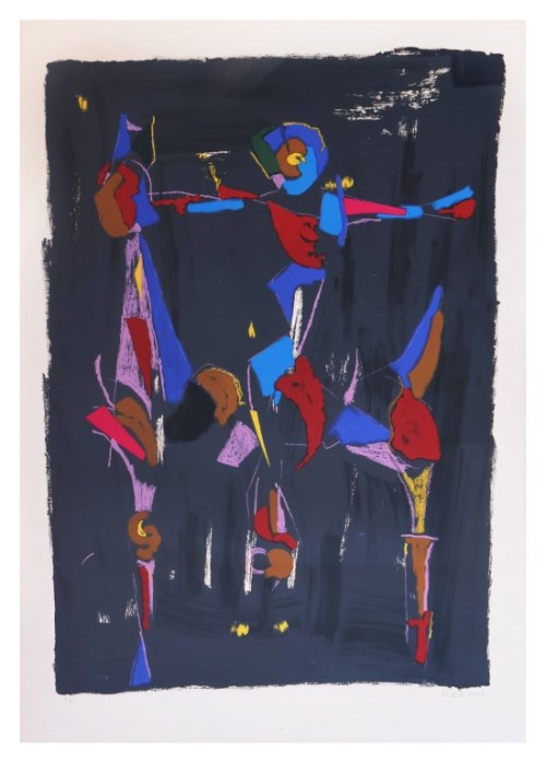 Bunter Reiter I, Marino Marini