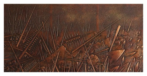 Fragment IV ze "Sztuki człowieka pierwotnego" Emilio Villi, Arnaldo Pomodoro