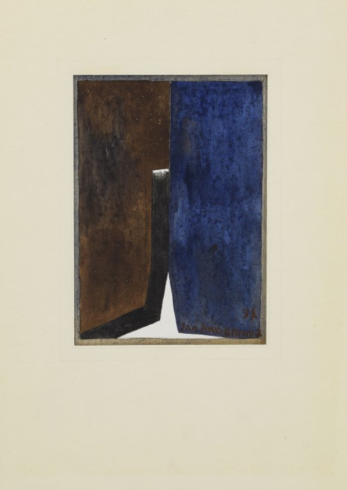 Zestaw 15 akwarel, 1992-1997, Jan Aniserowicz
