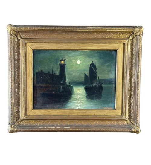 scena nocna, NIEZNANY SYGNATURA