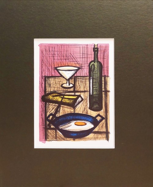L'Oeuf sur le Plat (Jajko sadzone) z cyklu Nature Morte, Bernard Buffet