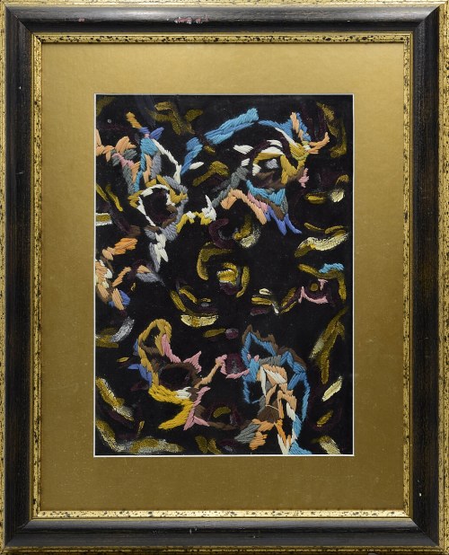 Malowany haft, 2003, Delfina Krasicka