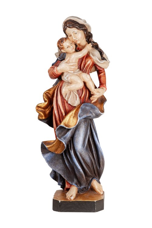 Madonna z Dzieciątkiem w rozwianych szatach, Artysta Nierozpoznany