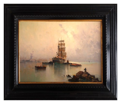 1882 - Torre del Greco, 1956), Marina, Nicolas de Corsi