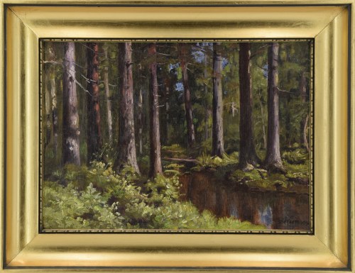 Strumień w lesie, Ludwik Werner