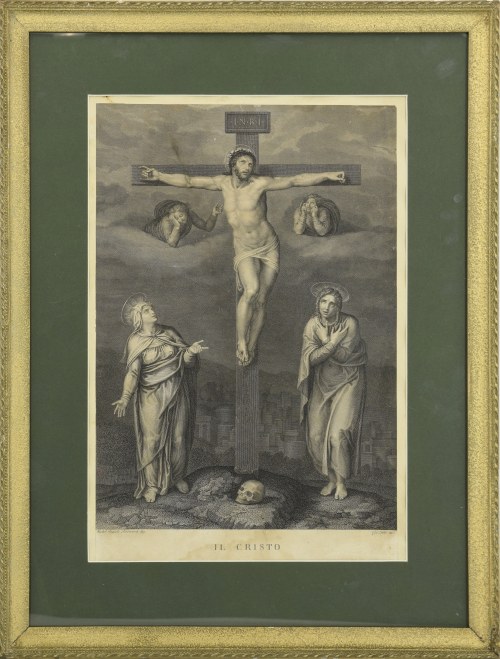 Jezus Chrystus na krzyżu, k. XVIII - pocz. XIX w., Giovanni Folo